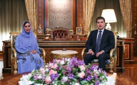 Neçirvan Barzani, BAE’nin yeni Erbil Başkonsolos Vekili'ni tebrik etti