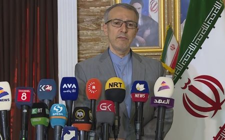 İran Konsolosu: Kürdistan Bölgesi savaşa karşı net tavır sergiledi