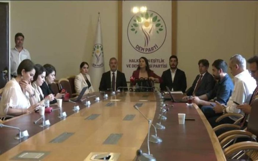 DEM Parti'den infaz düzenlemesine tepki