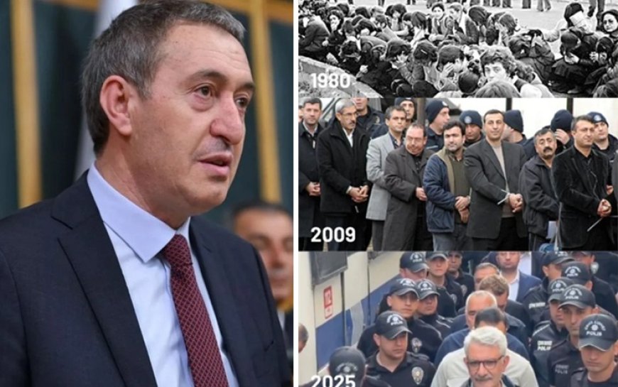 Tuncer Bakırhan'dan CHP'li başkanların gözaltı görüntülerine tepki