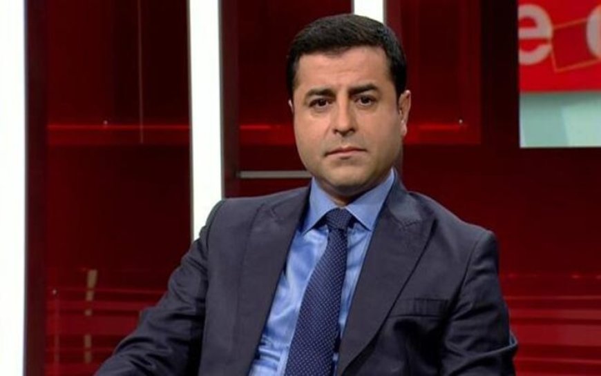 Demirtaş'tan Türkiye'deki sürece ilişkin 4 maddelik öneri
