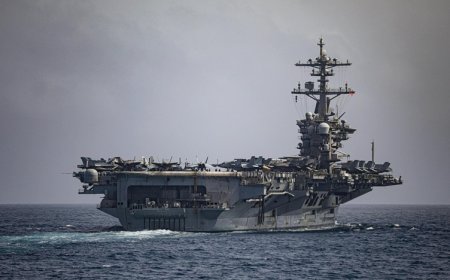 ABD uçak gemisi İran yakınlarındaki Arap Denizi'nde konuşlandı
