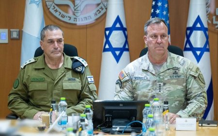 CENTCOM Komutanı Kurilla’dan İsrail Ordusuna ziyaret