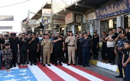 ABD bayrağını ayakları altına alan Iraklı üst düzey yetkililer görevden alındı
