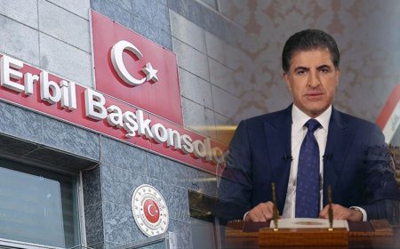 Türkiye’den Başkan Neçirvan Barzani’ye Türkçe ve Kürtçe teşekkür mesajı