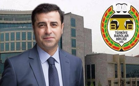 Barolar Birliği’nden çağrı: Demirtaş serbest bırakılmalı