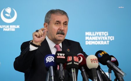 BBP Genel Başkanı Destici'den yeni "çözüm süreci" çıkışı