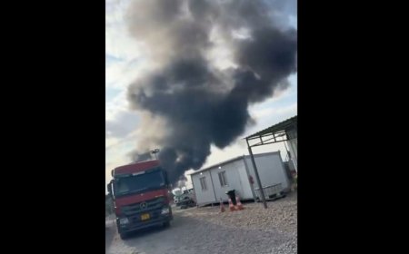 Duhok'ta Sersıng Petrol Sahası'na hava saldırısı