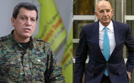 ABD'nin Suriye Temsilcisi Barrack, DSG Komutanı Mazlum Abdi ile görüştü