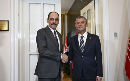 MİT Başkanı İbrahim Kalın’dan CHP’ye ‘süreç’ ziyareti