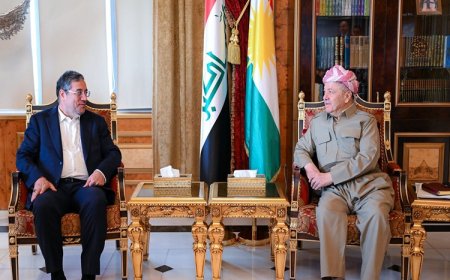 Başkan Barzani, Urmiye Valisi Rahmani ve beraberindeki İran heyetini kabul etti