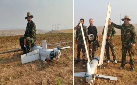 PAK, İran’a ait İHA’yı Kürdistan Bölgesi’nde düşürdü