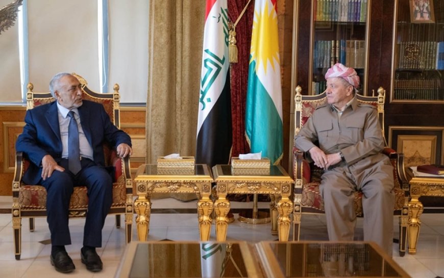 Mesud Barzani ve Meşhedani'den ortak vurgu: Maaş sorunu acilen çözülmeli
