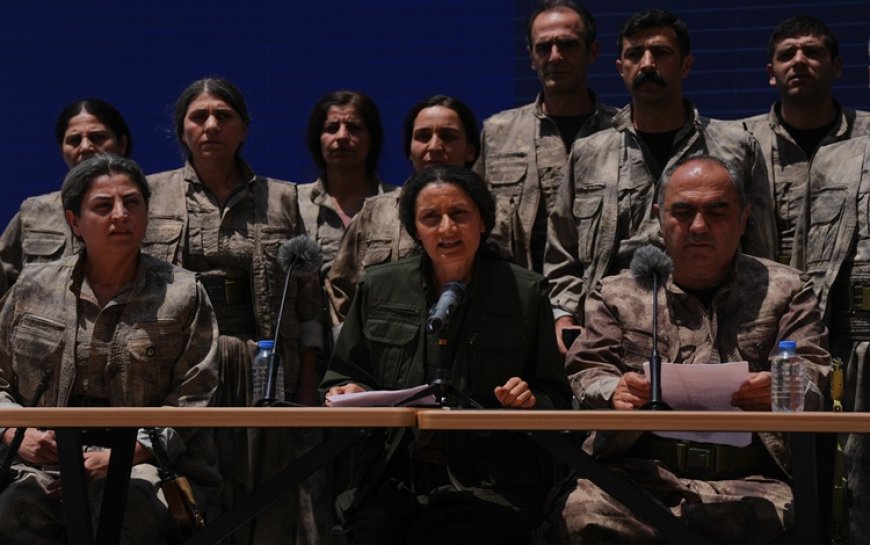 PKK’de silah bırakan ilk gruptan açıklama