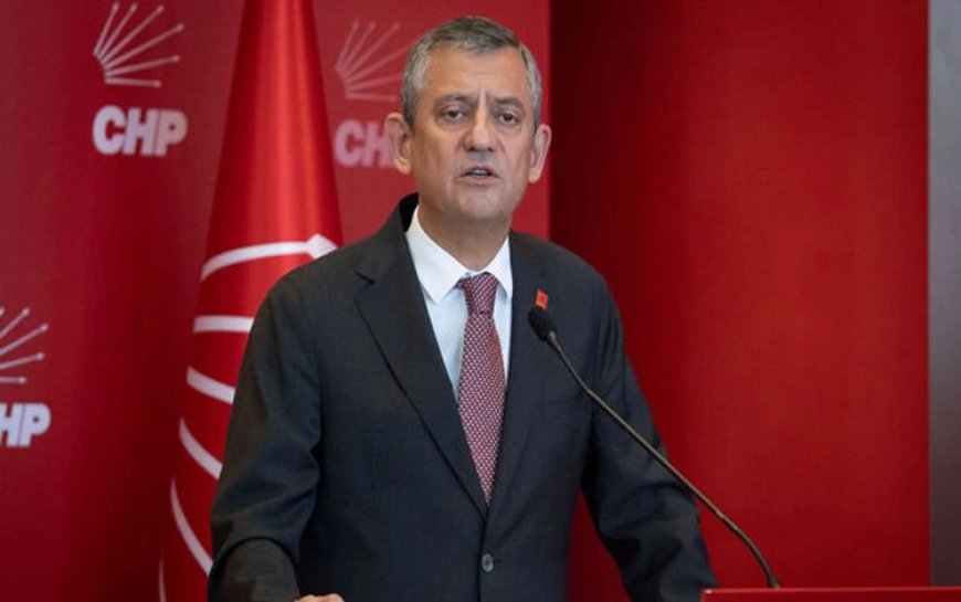 PKK'nin silahları yakmasına ilişkin CHP Genel Başkanı Özel'den açıklama