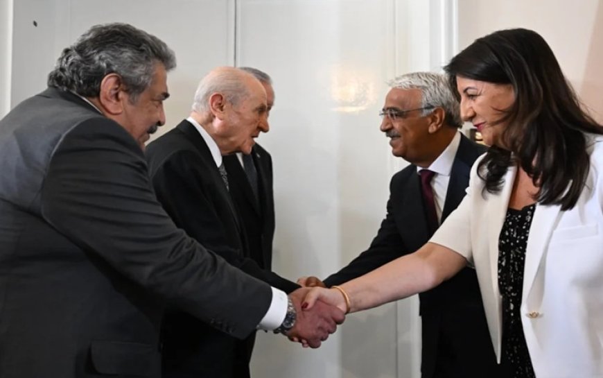 Bahçeli ile görüşen İmralı Heyeti: Pozitif görüşlerini bir kez daha dinledik
