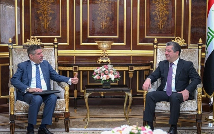 Başbakan Mesrur Barzani ABD'nin Maslahatgüzarı Fagin’i ile görüştü