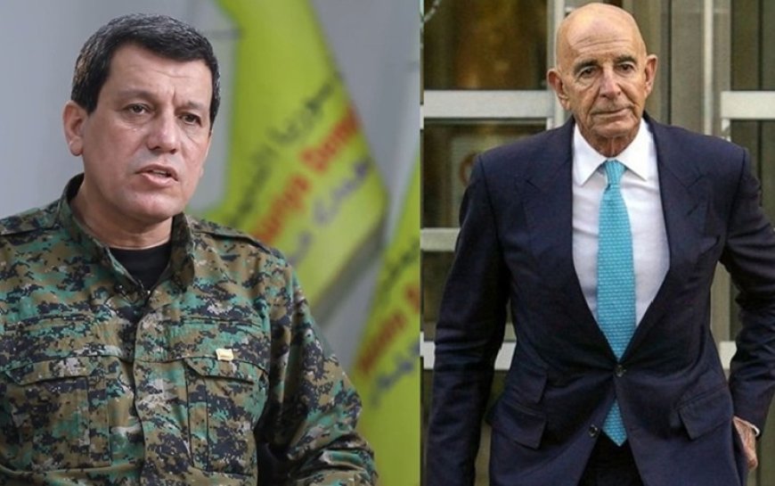 ABD'nin Suriye Temsilcisi Barrack, DSG Komutanı Mazlum Abdi ile görüştü