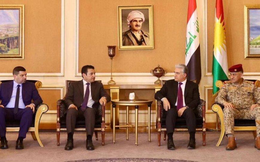 Irak Ulusal Güvenlik Danışmanı Araci Erbil’de