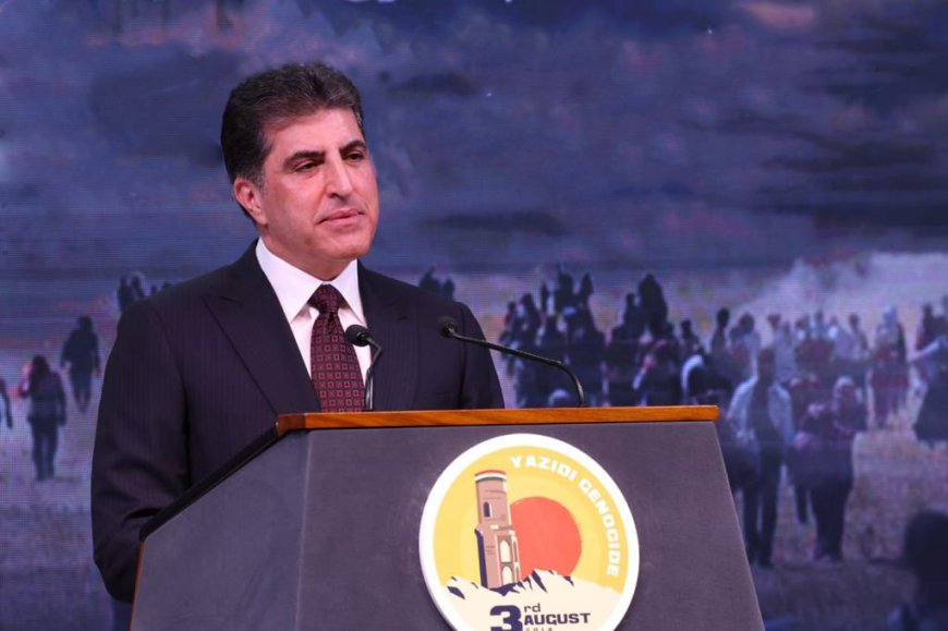 Neçirvan Barzani: Irak hükümeti Şengal'in silahlı grupların çatışma alanı olmasını önlemekle yükümlü