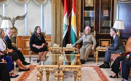 ABD'nin Erbil Başkonsolosundan Başkan Barzani'nin rolüne övgü