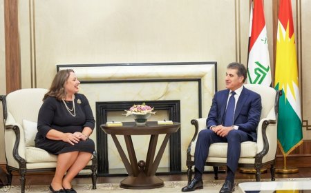 Neçirvan Barzani, ABD'nin yeni başkonsolosunu kabul etti: İşbirliğini genişletmek istiyoruz