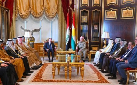 Başkan Barzani ve Iraklı heyet arasında diyalog mesajı