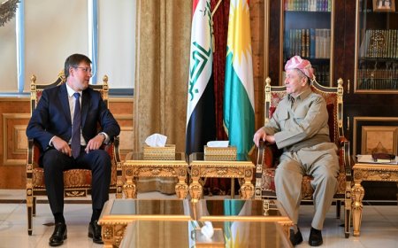Başkan Barzani ve Rusya'nın Erbil Başkonsolosu ile görüştü