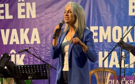 DBP Eş Genel Başkanı Uçar: "Bu ülke HTŞ ile komşu olmayı kabul ediyorken, Kürtlerle neden olamıyor?"