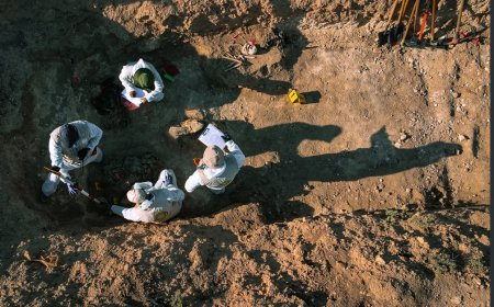 IŞİD'in en korkunç toplu mezarlarından biri olan  ‘Ölüm Çukuru’ açılıyor