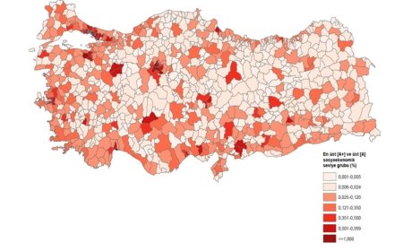 Türkiye'nin 'Sosyoekonomik Seviye Haritası' çıkarıldı... Kürtlerin yaşadığı il ve ilçeler zenginlik listesinde yok