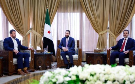 Suriye lideri Ahmed Şara, ABD Kongre heyetini kabul etti