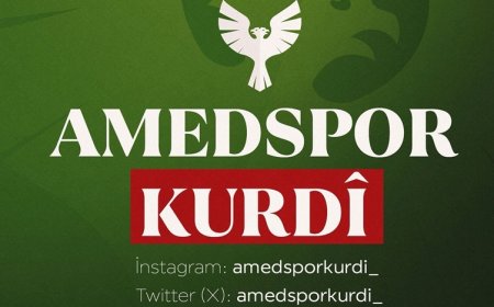 Amedspor, Kürtçe Instagram ve X hesapları açtı ve destek istedi