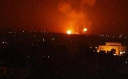 İsrail Suriye'nin başkenti Şam'ı vurdu