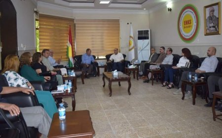 HAK-PAR Heyeti Erbil’de ENKS ile görüştü