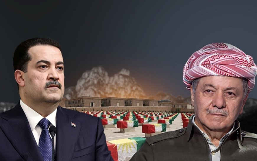 Barzani Katliamı’nın 42. yılı: Sudani’den Başkan Mesud Barzani’ye başsağlığı mesajı