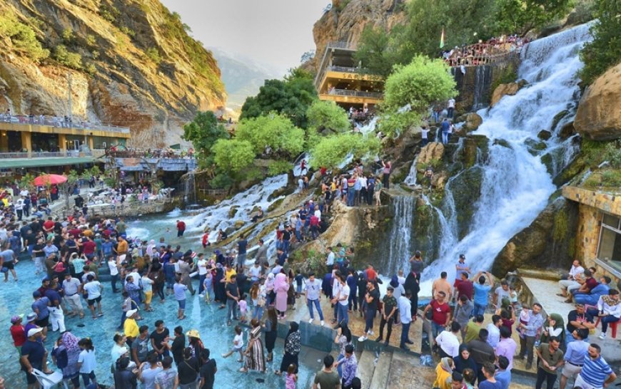 Kürdistan Bölgesi'nde turizmin altın sezonu: Binlerce ziyaretçi akın etti