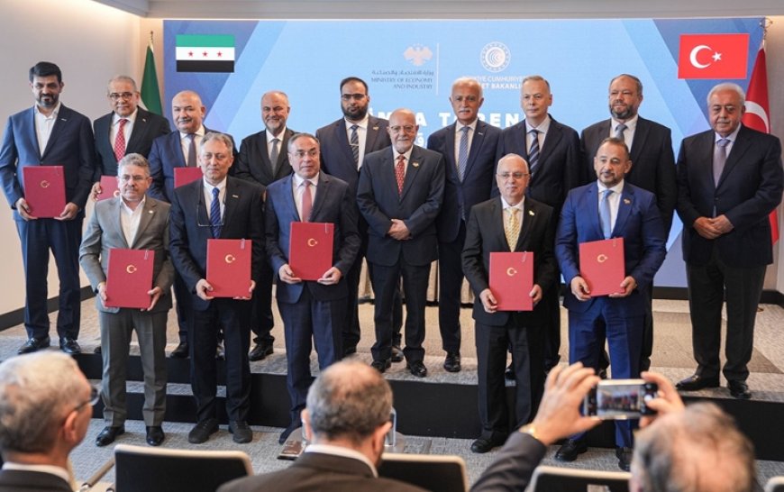 Türkiye ve Suriye arasında 10 alanda iş birliği mutabakatı