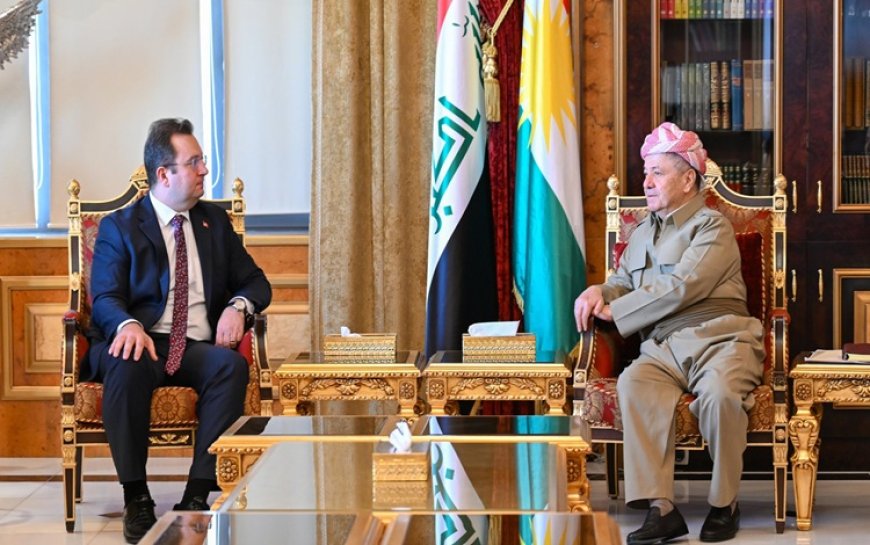 Başkan Mesud Barzani, Türkiye’nin Erbil Başkonsolosunu kabul etti