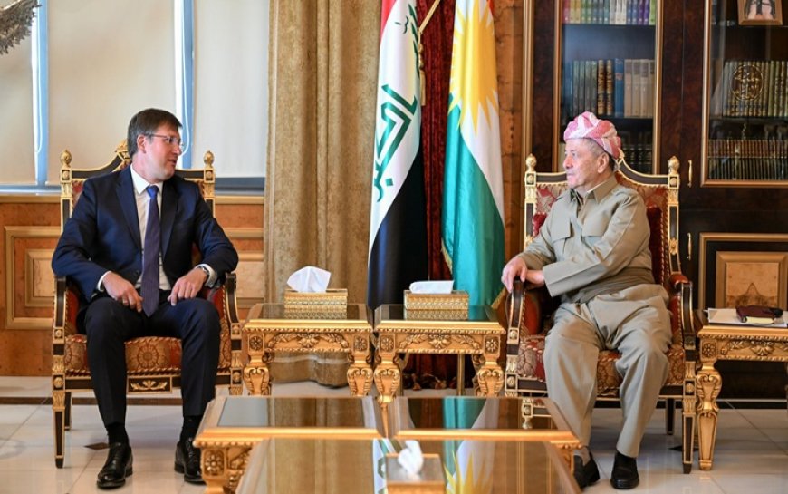Başkan Barzani ve Rusya'nın Erbil Başkonsolosu ile görüştü