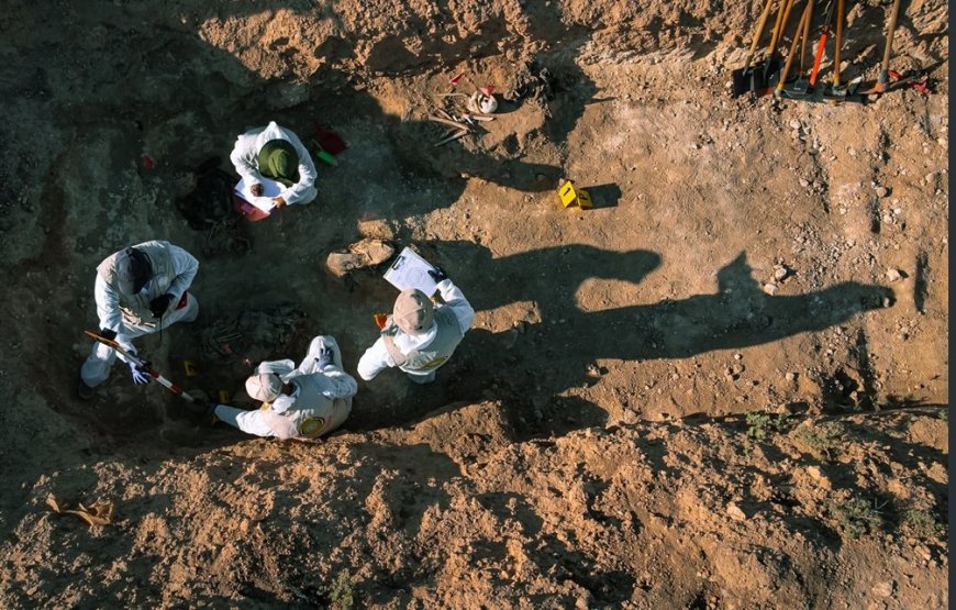 IŞİD'in en korkunç toplu mezarlarından biri olan  ‘Ölüm Çukuru’ açılıyor