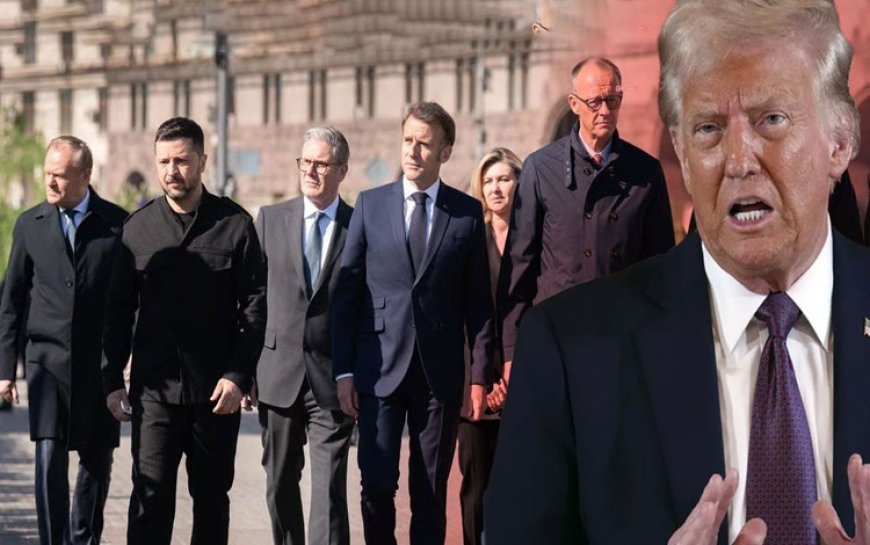 Trump-Zelenskiy görüşmesine Avrupalı liderler de katılacak