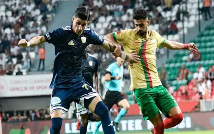 Amedspor, sahasında Erzurumspor ile berabere kaldı