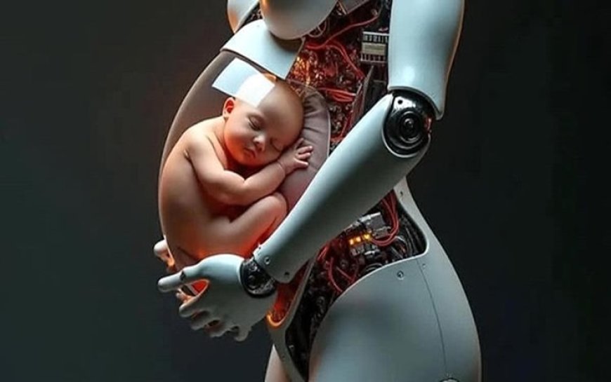 Dünyada bir ilk: Robot anneler insan bebekler doğuracak