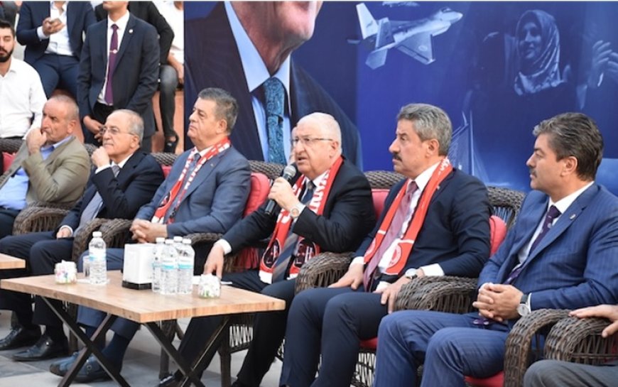 Yaşar Güler, Şırnak'ta konuştu: ''PKK ve iltisaklı tüm gruplar silahlarını derhal teslim etmeli!''