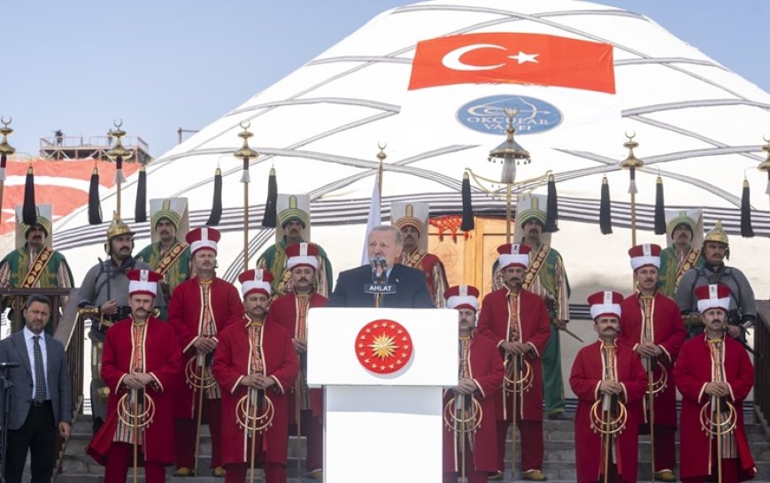 Erdoğan'dan Ahlat'ta dikkat çeken 'süreç' mesajı: 'Artık son düzlükteyiz'