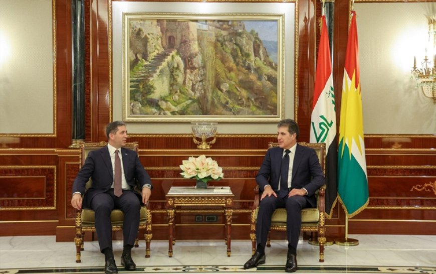 Neçirvan Barzani, AK Parti heyetini kabul etti: ‘Barış süreci’ konuşuldu