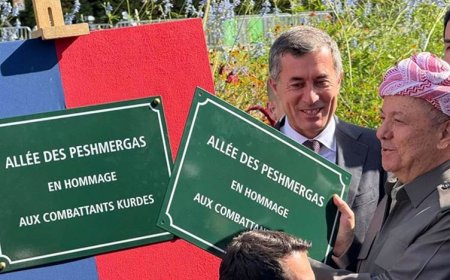 Fransa’da 'Peşmerge Yolu' açıldı: Kürt tarihi, Paris tarihidir