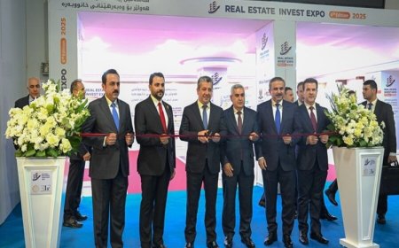 Mesrur Barzani, 6. Uluslararası Gayrimenkul Yatırım Fuarı’nı açtı