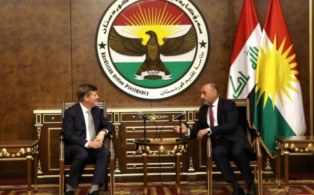 Kürdistan Bölgesi Başkanlık Divanı Başkanı ABD'li bir heyeti kabul etti